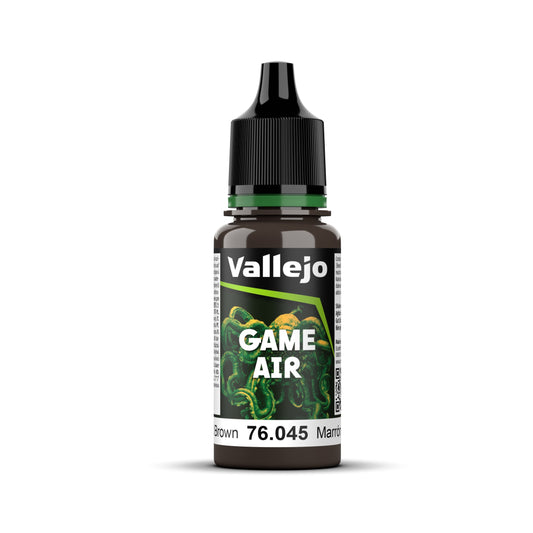 76.045 Game Air - Charred Brown 18 ml Vallejo Game Air Vallejo Default Title  