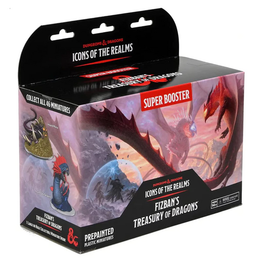 D&D Icons of the Realms Miniatures - Fizban's Treasury of Dragons Super Blind Booster Dungeons & Dragons Lets Play Games Default Title  