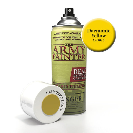 Army Painter Sprays - Daemonic Yellow Army Painter Sprays War and Peace Games Default Title  