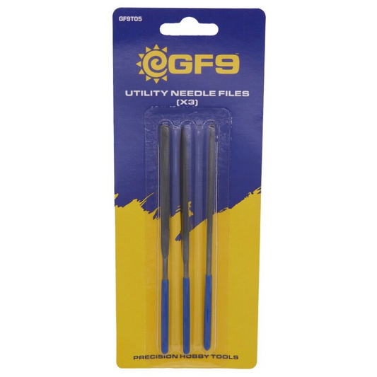 GF9 - Precision Hobby Tools - Utility Needle Files 3 Set Gamers Choice Hobby Supplies GF9 Default Title  