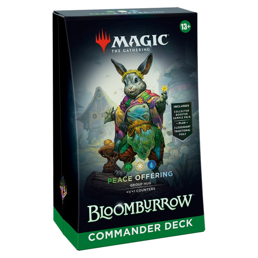 Magic The Gathering - "Peace Offering" Bloomburrow Commander Deck Set Magic The Gathering Wizards of the Coast Default Title  
