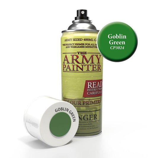 Army Painter Sprays - Goblin Green Army Painter Sprays War and Peace Games   