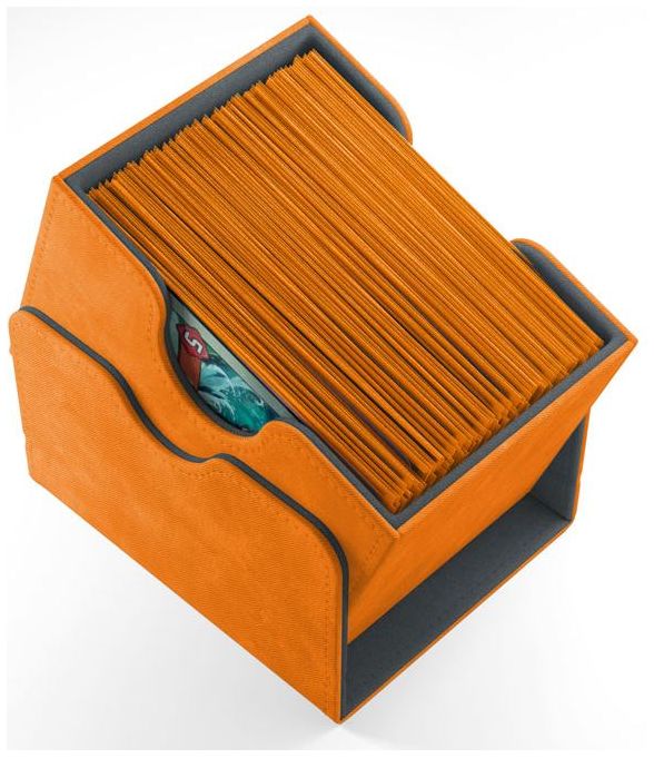 Gamegenic - Orange Convertible Side Kick 100+ Deck Box GameGenic   