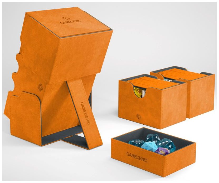 Gamegenic - Orange Stronghold 200+ Deck Box GameGenic   