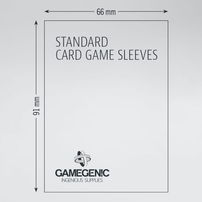 Gamegenic - Matte Standard Sleeves (200 pack) Deck Box GameGenic   