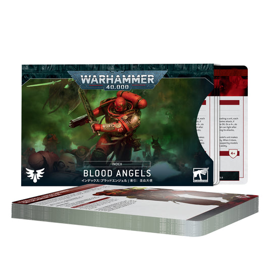INDEX CARDS: Blood Angels (ENG) Games Workshop Games Workshop Default Title  