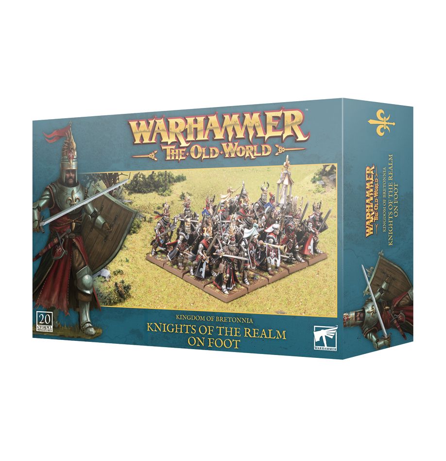 Knights of The Realm on Foot Kingdom of Bretonnia Games Workshop Default Title  
