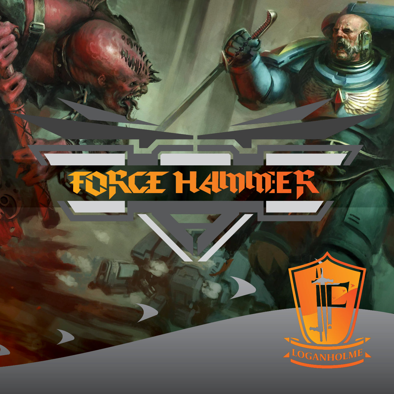 force hammer games workshop warhammer 40,000 poster
