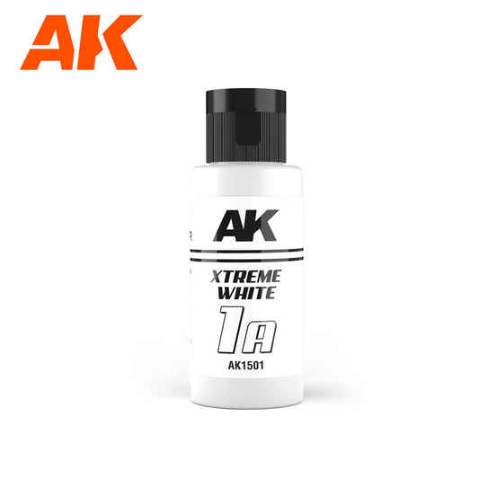 AK Interactive - Dual Exo 1A - Xtreme White 60ml AK Interactive - Dual Exo AK Interactive Default Title  