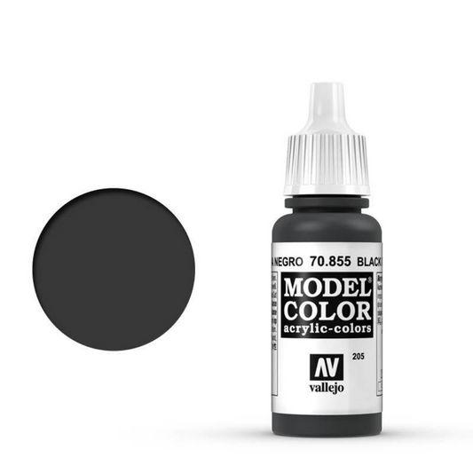 Vallejo Model Color Black Glaze 17ml Acrylic Paint Vallejo Model Color Vallejo Default Title  