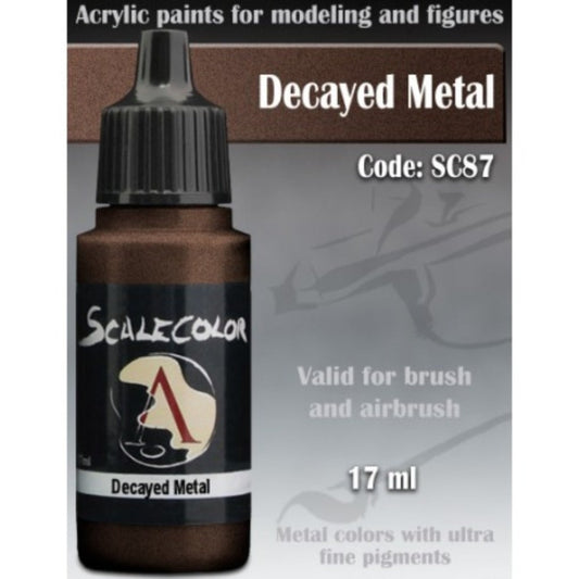 Scale 75 Scalecolor Metal n' Alchemy Decayed Metal 17ml Scalecolor Paints Scale 75   
