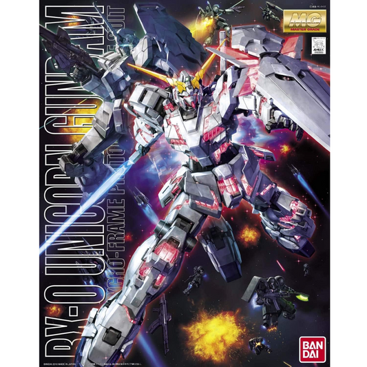 MG 1/100 RX0 UNICORN GUNDAM SCREEN IMAGE Gundam Model Kit Bandai Default Title  
