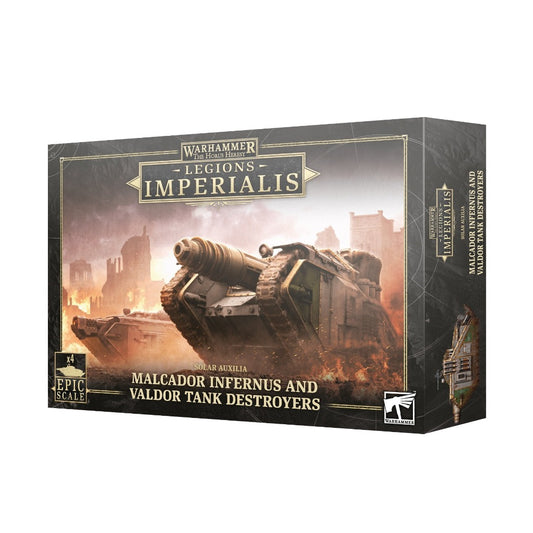 Legions Imperialis: Malcador Infernus and Valdor Tank Destroyers Legions Imperialis Games Workshop Default Title  