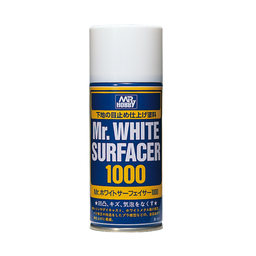 GN B511 Mr. White Surfacer 1000 170ml Mr Hobby Sprays Mr Hobby Default Title  