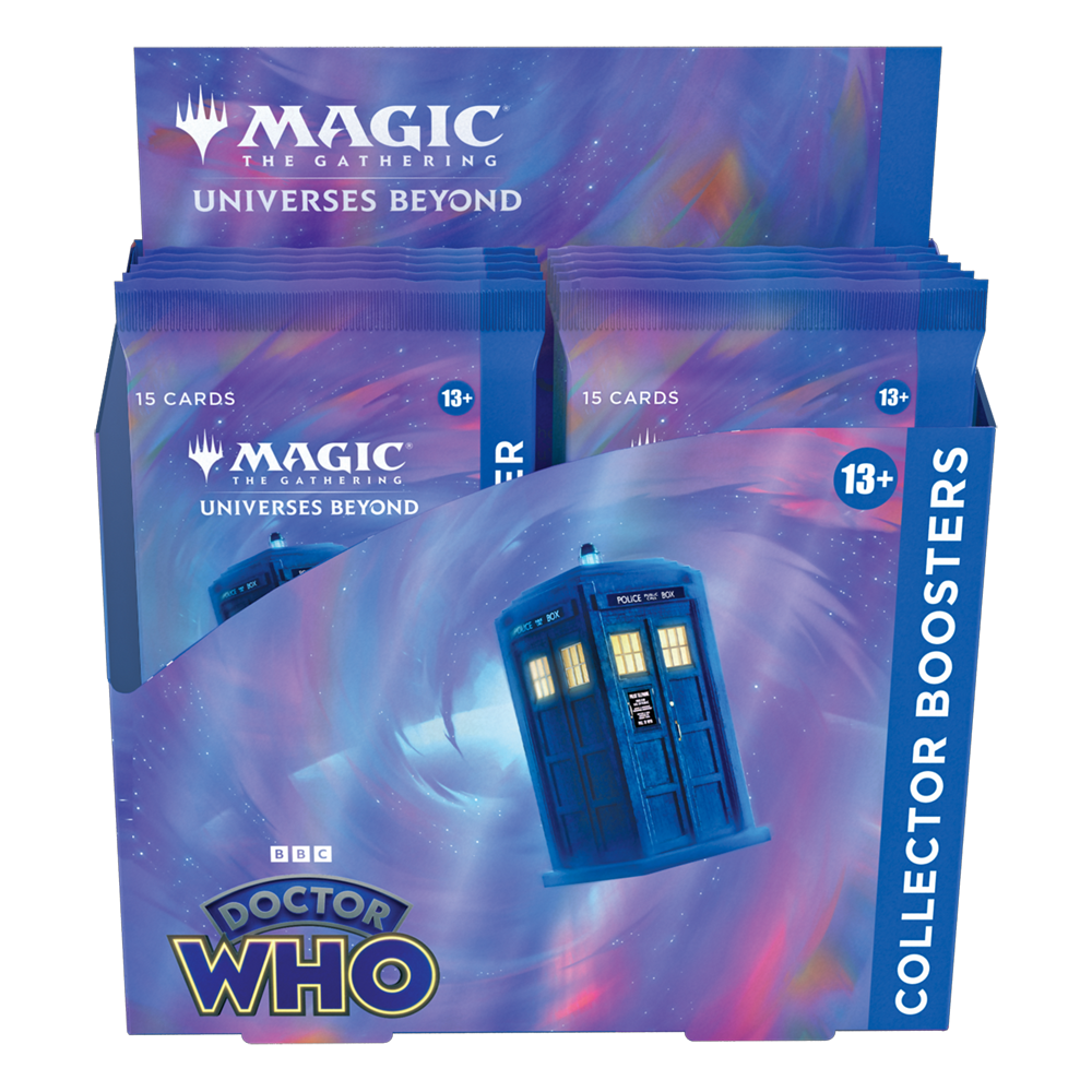 Magic Doctor Who Collector Booster Display Magic The Gathering Wizards of the Coast Default Title  