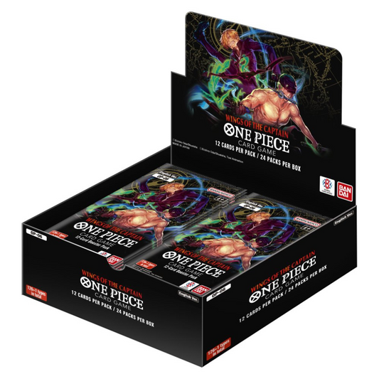 One Piece Card Game Wings of the Captain Booster Display (OP-06) Booster Box Service Irresistible Force   