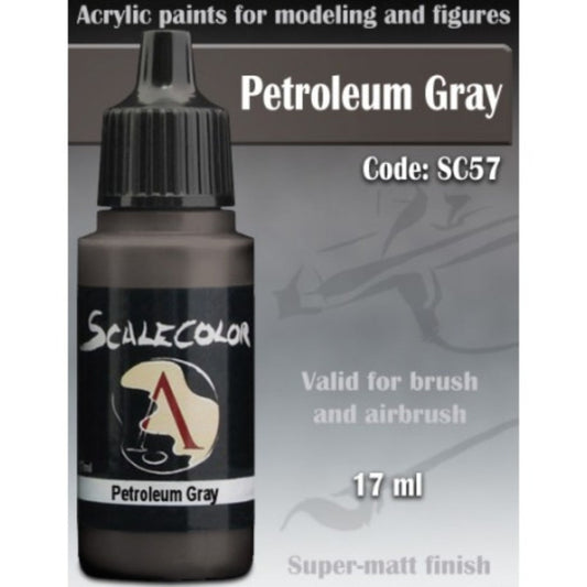 Scale 75 Scalecolor Petroleum Gray 17ml Scalecolor Paints Scale 75   