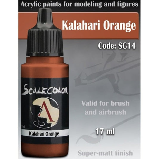 Scale 75 Scalecolor Kalahari Orange 17ml Scalecolor Paints Scale 75 Default Title  