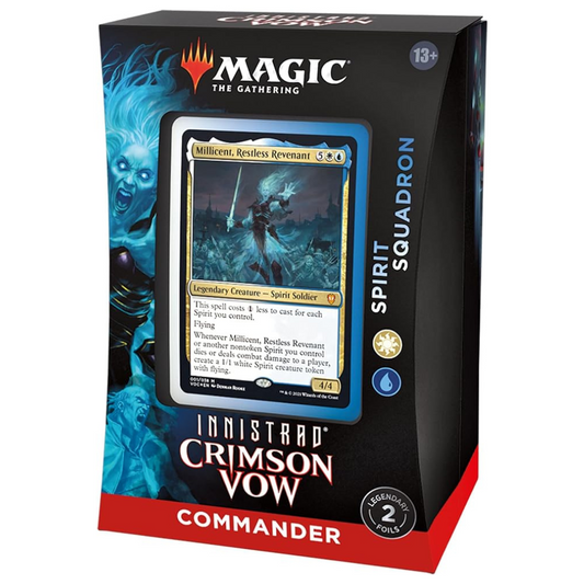 MTG Innistrad: Crimson Vow - Commander Deck Spirit Squadron Magic The Gathering All Interactive Distribution   