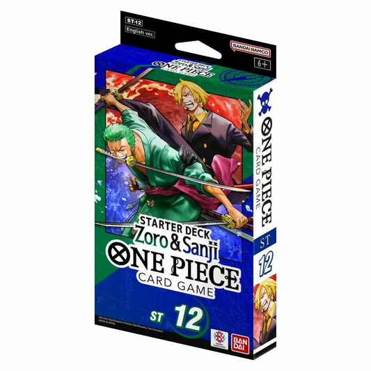 One Piece Card Game "Zoro & Sanji" (ST-12) Starter Deck One Piece Bandai Default Title  