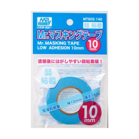 GN MT605 Mr Masking Tape Low Adhesion 10mm Mr Hobby Accessories & Tools Mr Hobby   