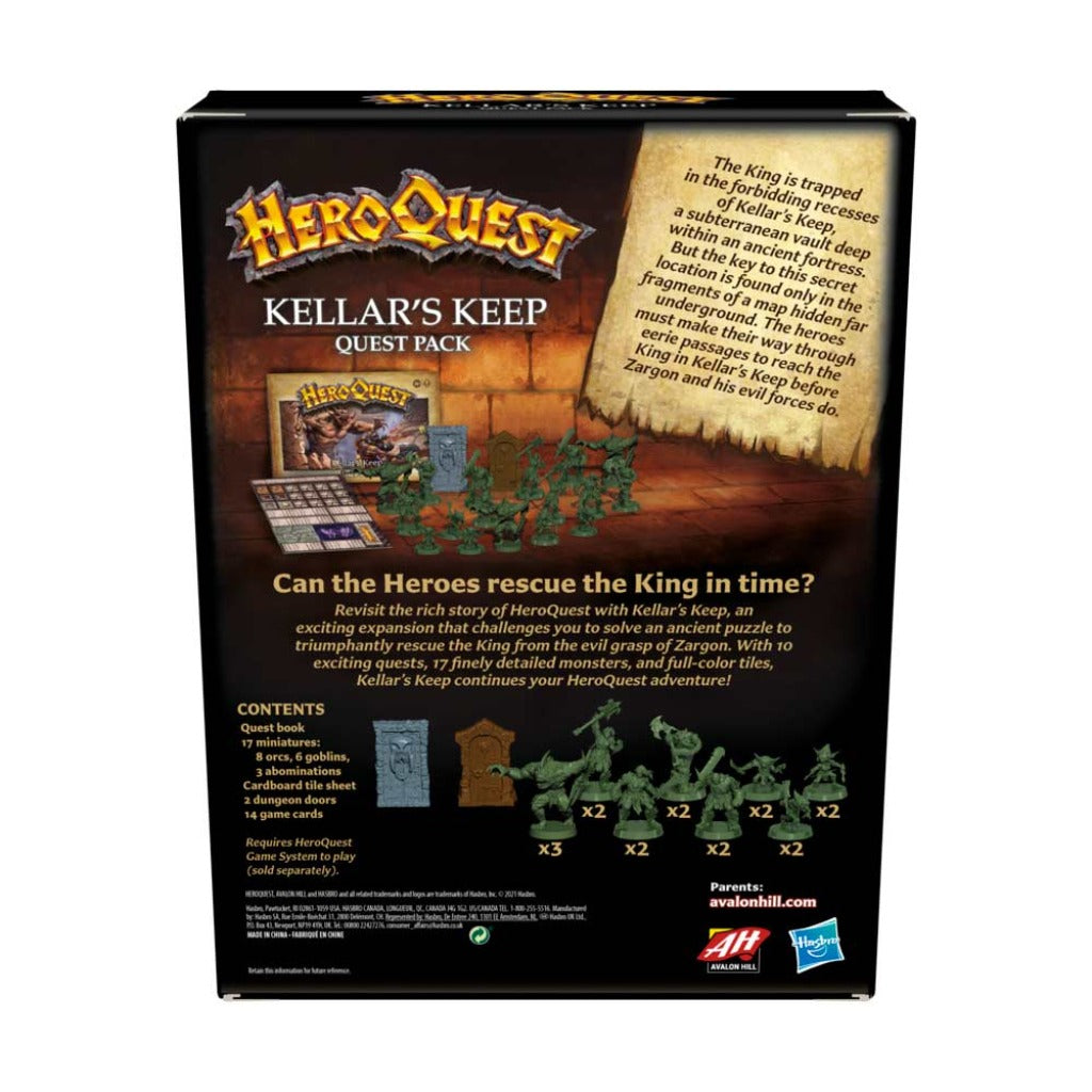 HeroQuest - Kellar's Keep Expansion HeroQuest Hasbro   