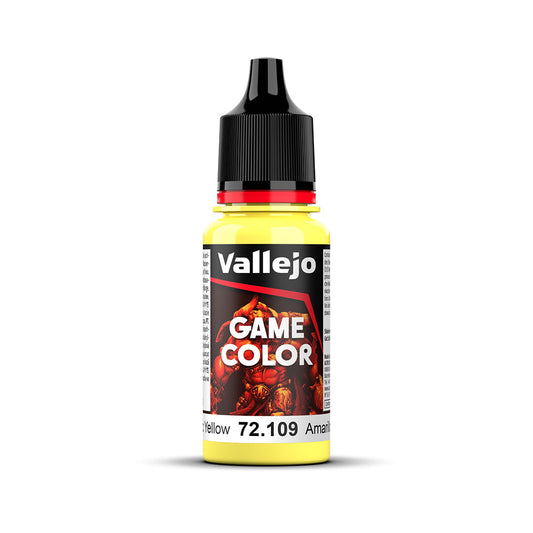 72.109 Game Colour - Toxic Yellow 18ml Vallejo Game Color Vallejo Default Title  
