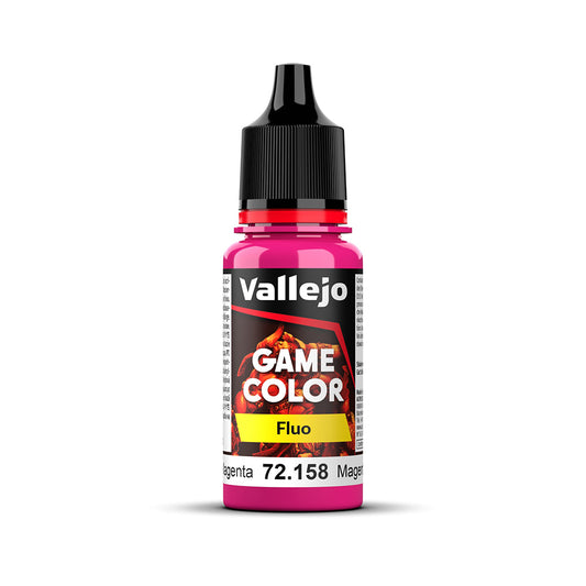 72.158 Game Colour - Fluorescent Magenta 18ml Vallejo Game Color Vallejo Default Title  