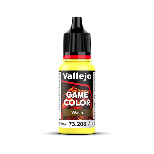 73.208 Game Colour Wash - Yellow Vallejo Game Color Vallejo Default Title  