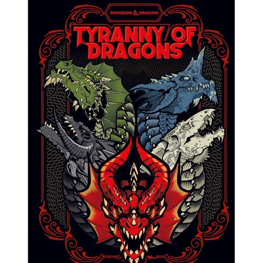 D&D Tyranny of Dragons Alternate Art Cover Book Lets Play Games   
