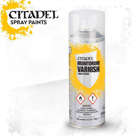 Citadel Spray Paints - Munitorum Varnish Citadel Sprays Games Workshop Paints Default Title  