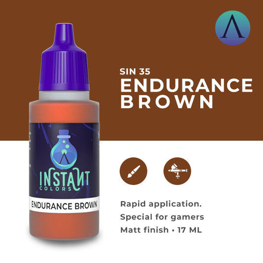 Instant Colors Sin-35 17ml Endurance Brown Scale 75 Instant Colors Lets Play Games   