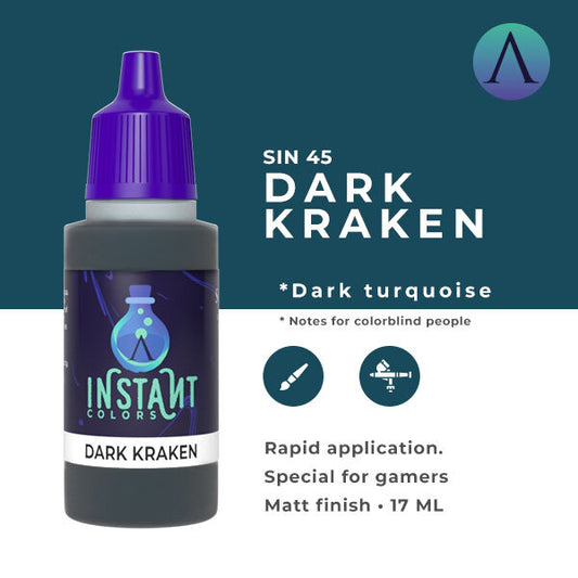 Instant Colors Sin-45 17ml Dark Kraken Scale 75 Instant Colors Lets Play Games   