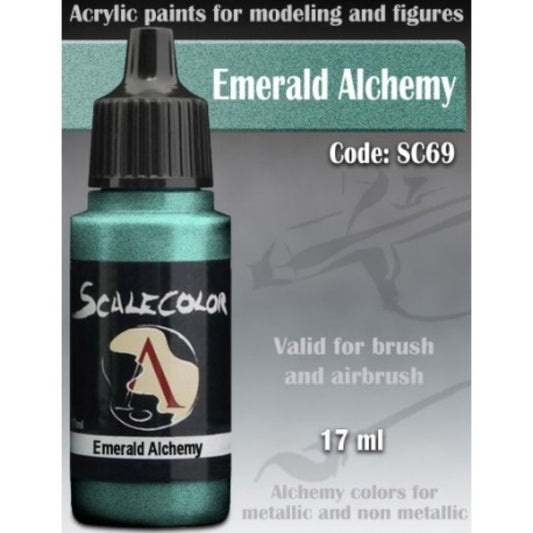 Scale 75 Scalecolor Metal n' Alchemy Emerald Alchemy 17ml Scalecolor Paints Scale 75 Default Title  