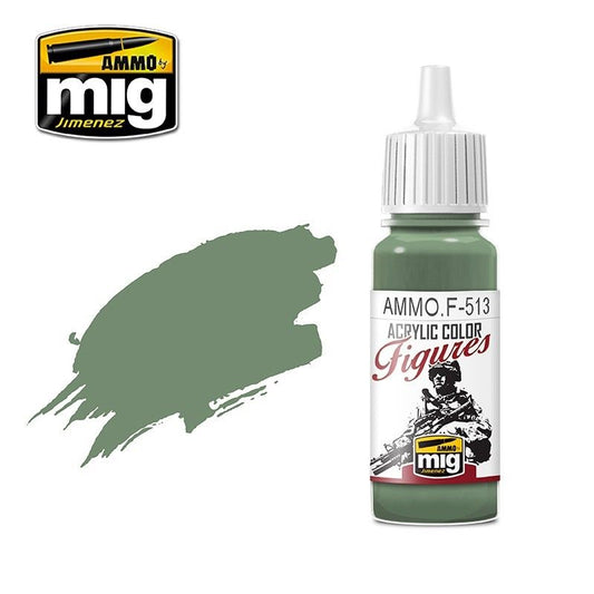 F-513 Figures Paints Field Grey Highlight Fs-34414 MIG Special Figures Paints Ammo by MIG   
