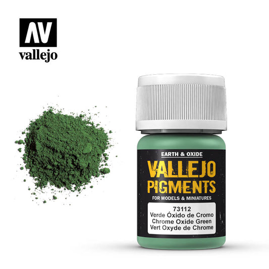 73.112 Vallejo Pigments Chrome Oxide Green Vallejo Pigments Vallejo   