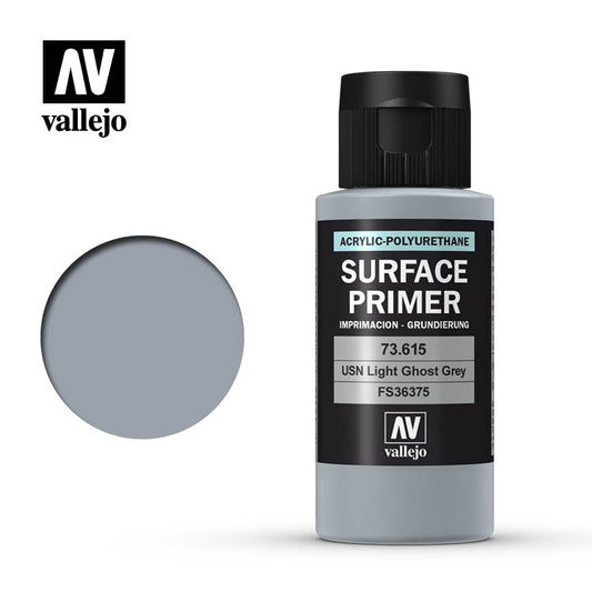 Vallejo Surface Primer - USN Light Ghost Grey 60 ml Vallejo Auxiliary Vallejo   