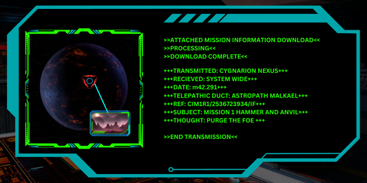 Round 1: Mission 1 - Flames of Caelum Ignifera