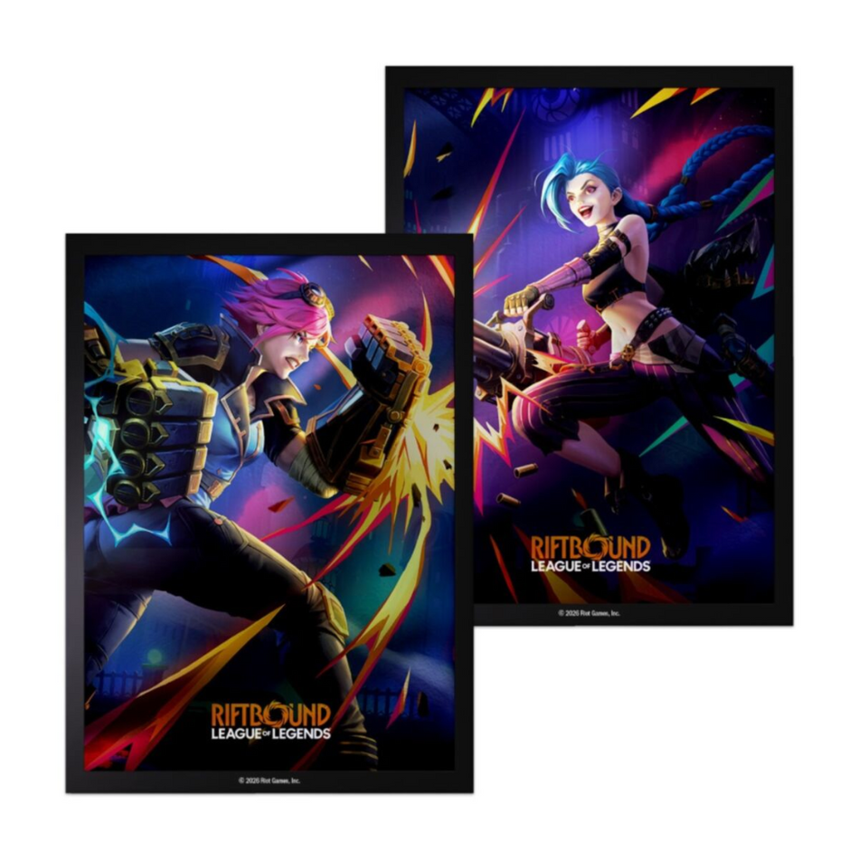 Riftbound: League of Legends TCG – Sleeves – Vendetta: Vi vs Jinx