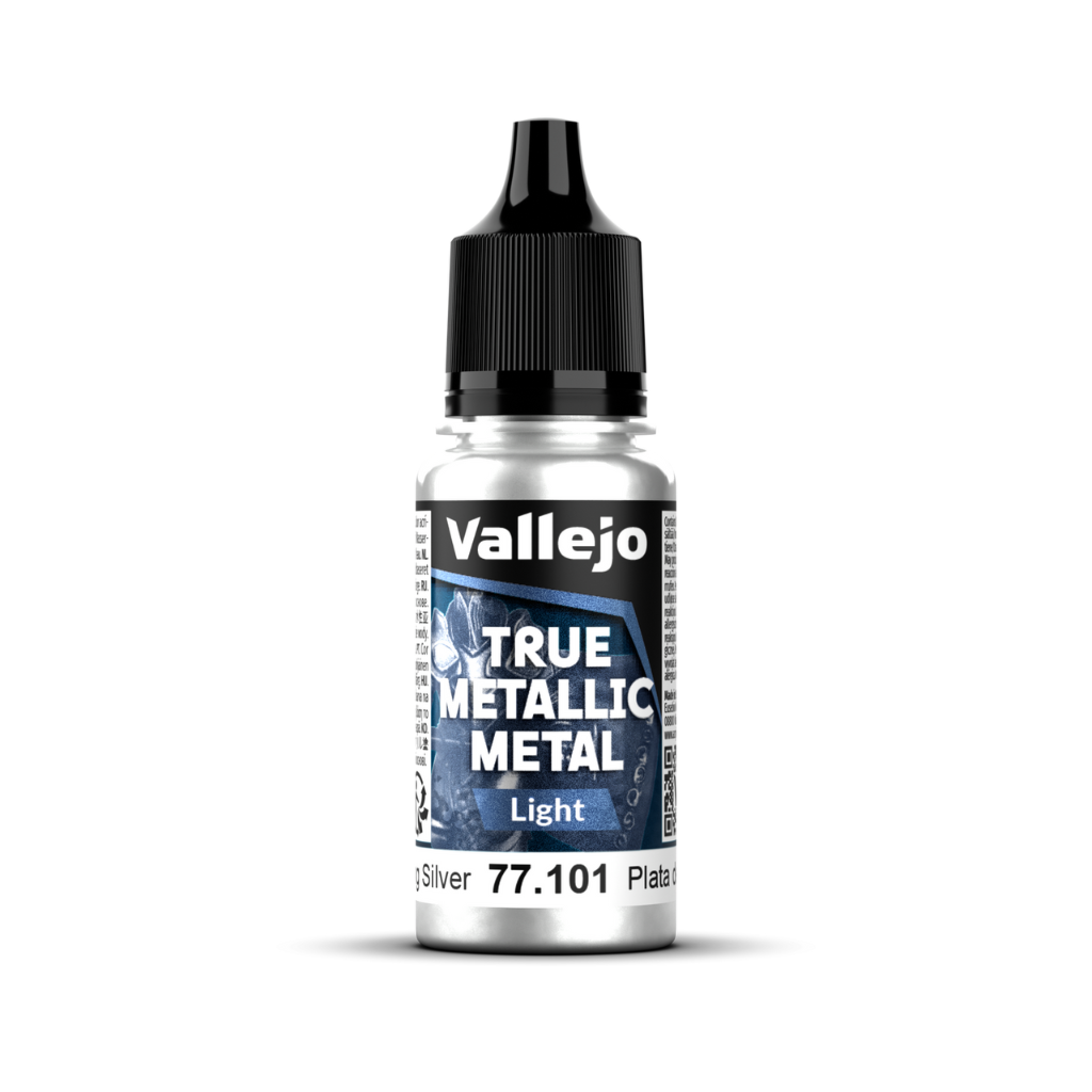 Vallejo True Metallic Metal: Light - Sterling Silver 18 ml Vallejo True Metallic Vallejo Default Title