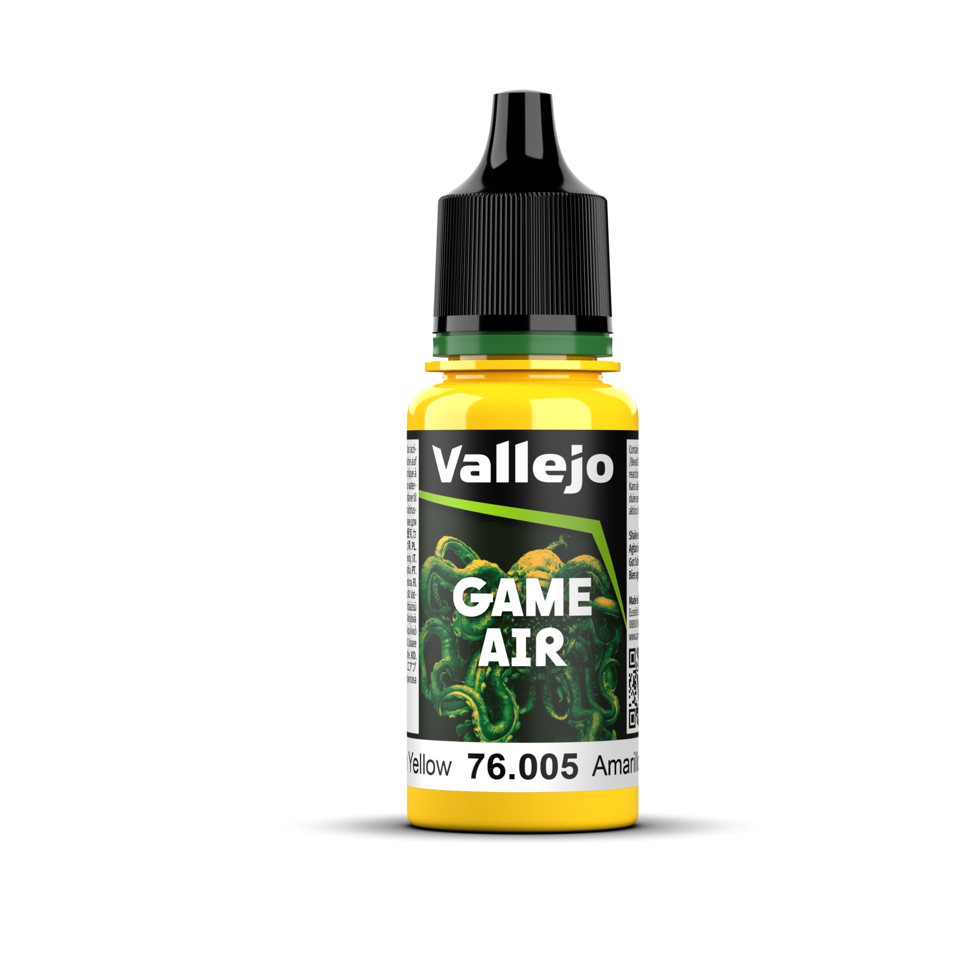 76.005 Game Air - Moon Yellow 18 ml Vallejo Game Air Vallejo Default Title  