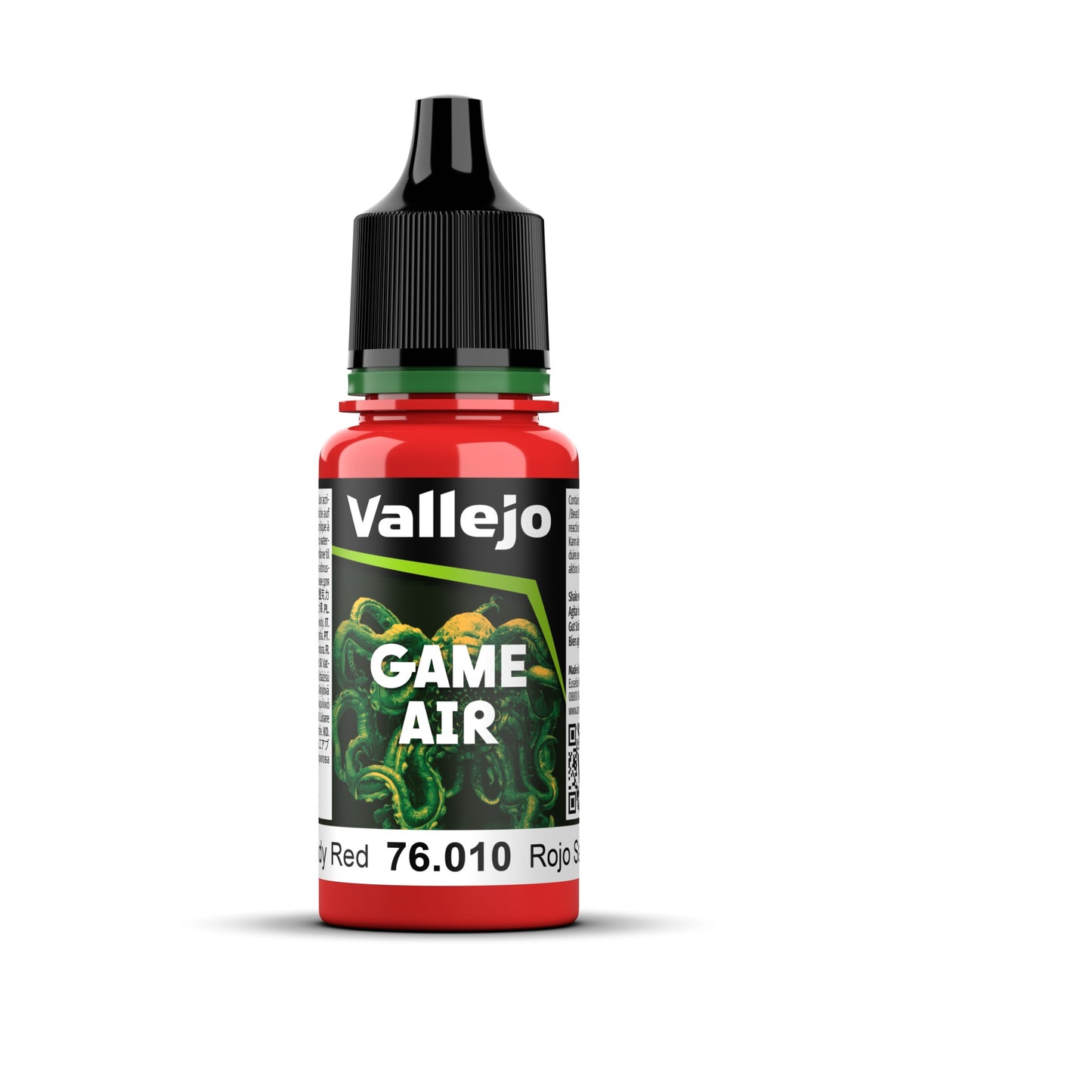 76.010 Game Air - Bloody Red 18 ml Vallejo Game Air Vallejo Default Title  