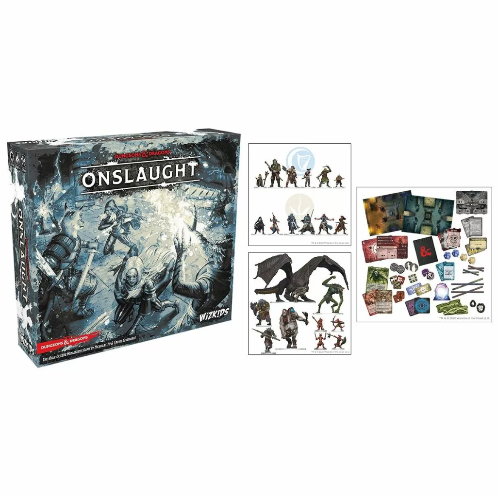 Dungeons & Dragons Onslaught Core Set Board Games WizKids