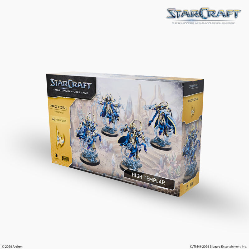Starcraft Miniatures Games: Protoss - High Templar - Expansion Set *PREORDER*