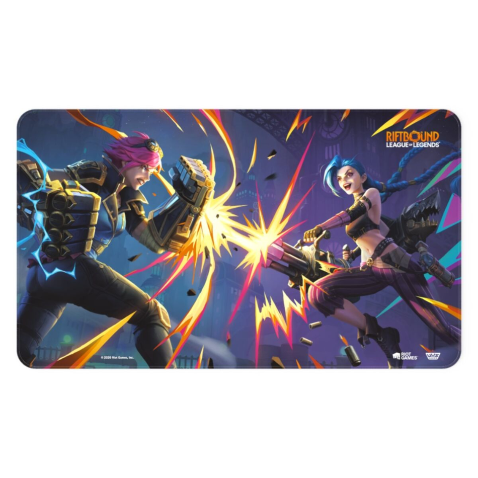 Riftbound: League of Legends TCG – Playmat – Vendetta: Vi vs Jinx League of Legends: Riftbound UVS Games Default Title