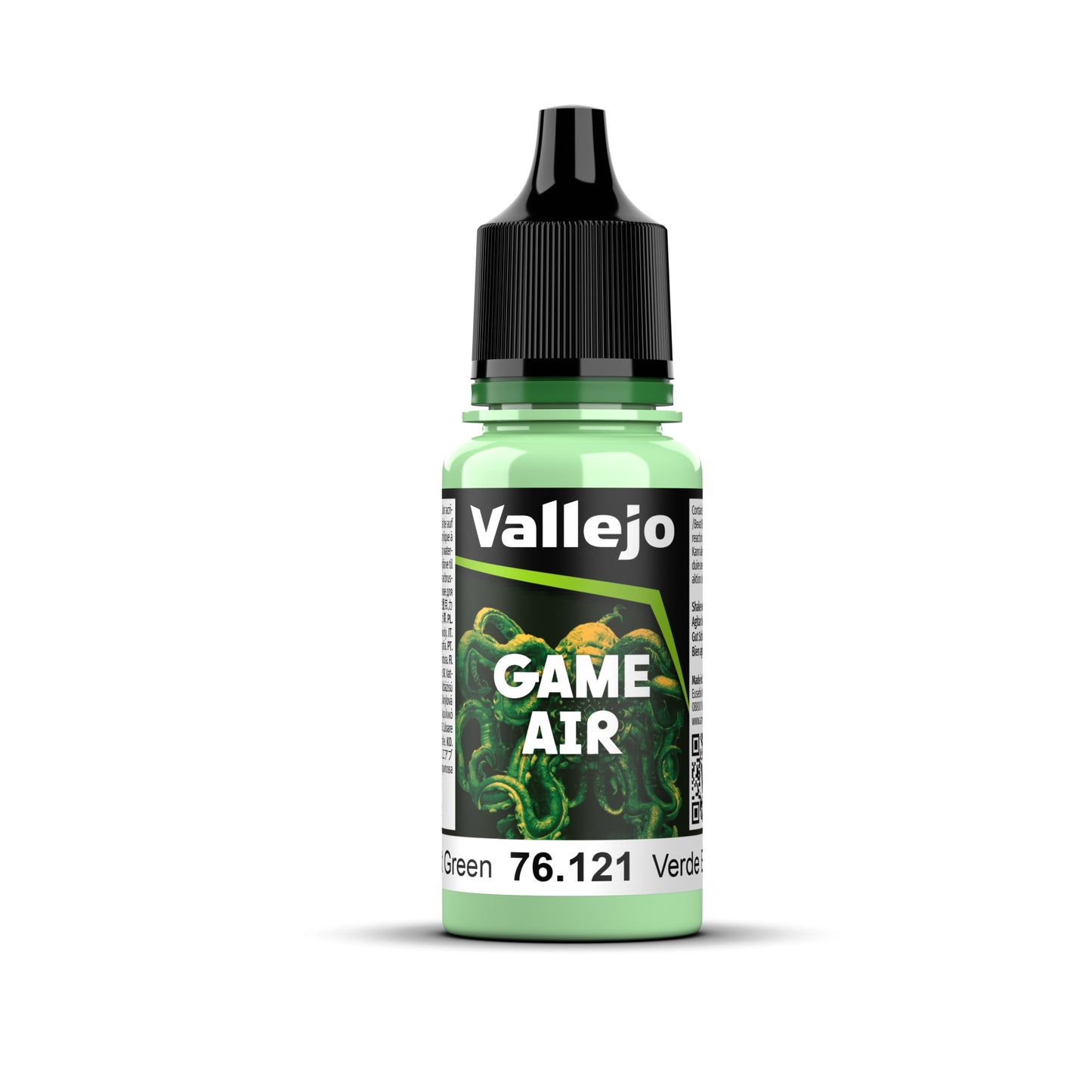 76.121 Game Air - Ghost Green 18 ml Vallejo Game Air Vallejo Default Title  