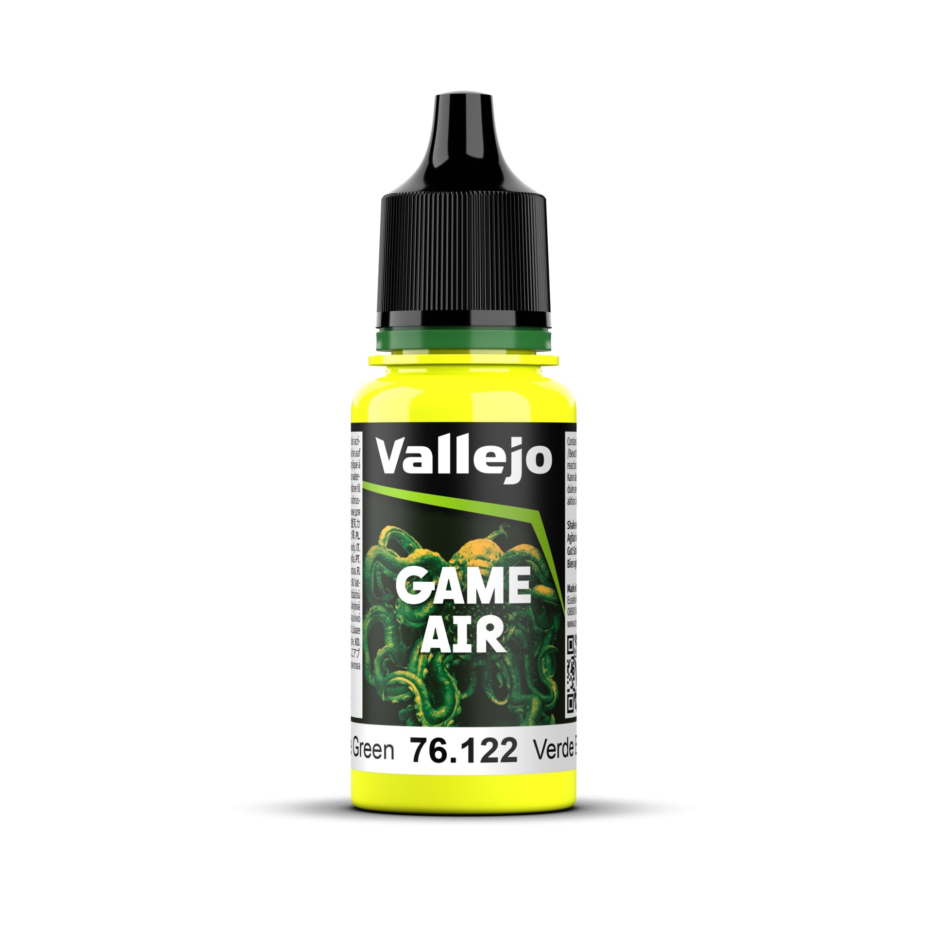76.122 Game Air - Bile Green 18 ml Vallejo Game Air Vallejo Default Title  