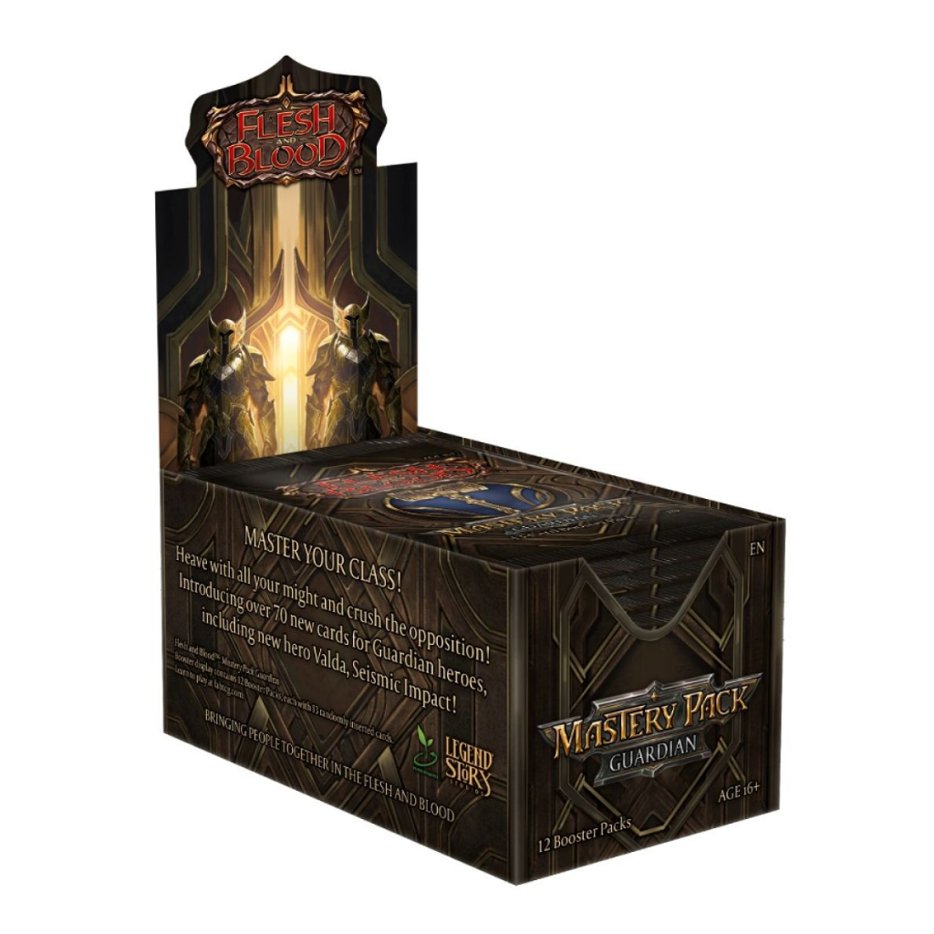 Flesh and Blood: Mastery Pack Display – Guardian Flesh and Blood Legend Story Studios