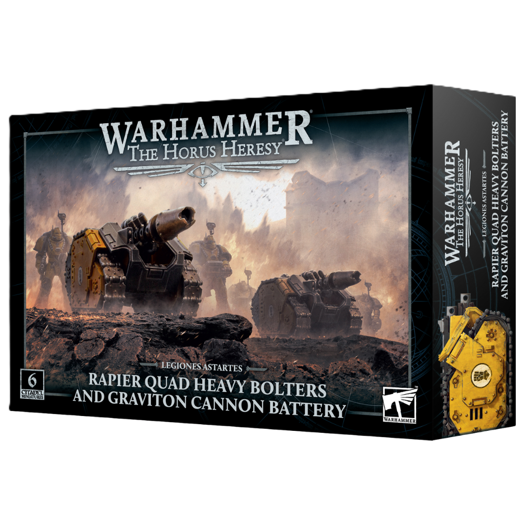 Legiones Astartes: Rapier Quad Heavy Bolters and Graviton Cannon Battery The Horus Heresy Games Workshop Default Title