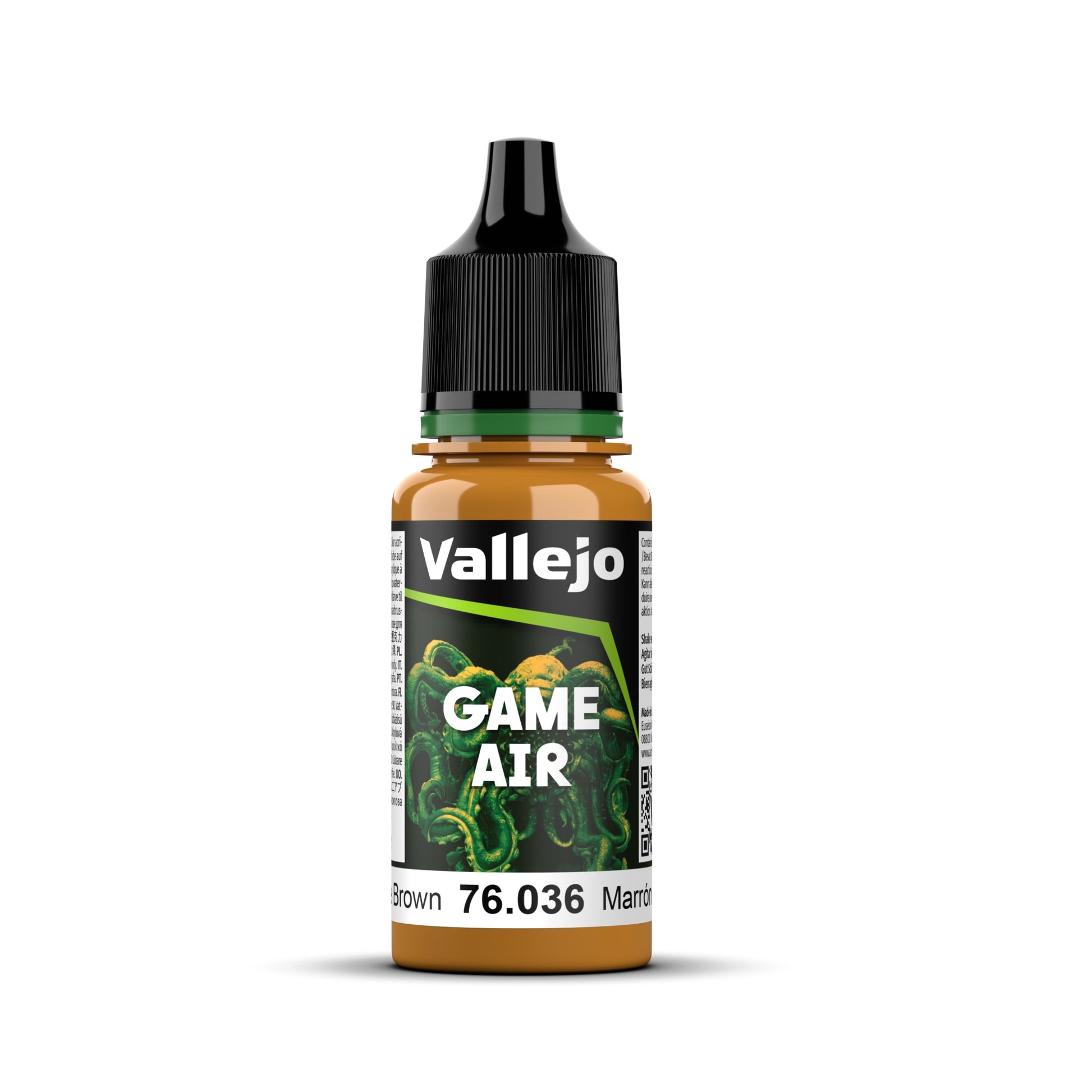 76.036 Game Air - Bronze Brown 18 ml Vallejo Game Air Vallejo Default Title  